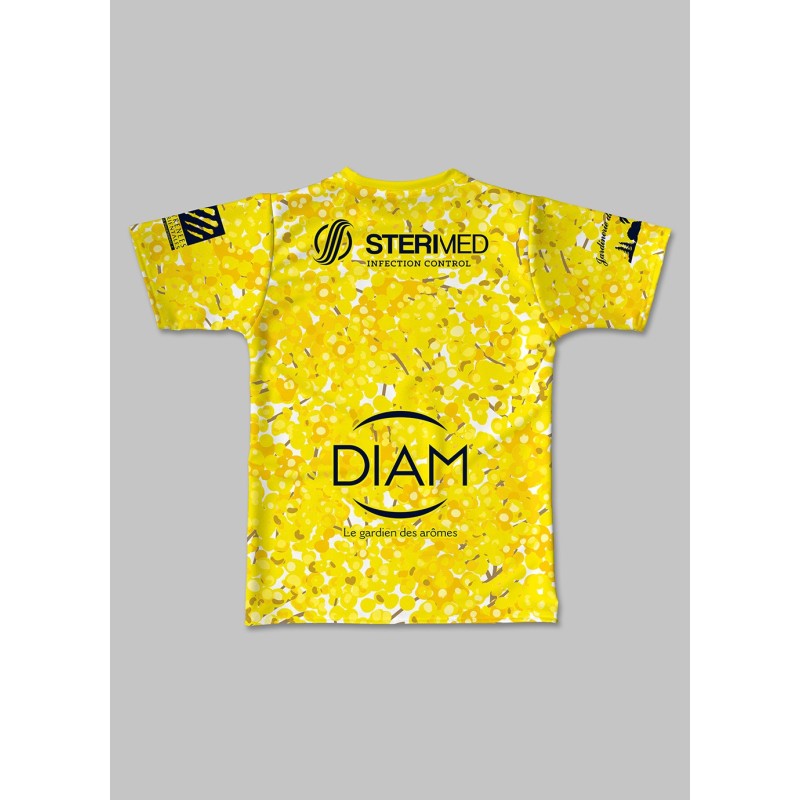 Maillot réplica Céret Sportif 2020-2021 Jaune mimosas dos Maillot réplica Céret Sportif 2020-2021 Jaune mimosas dos