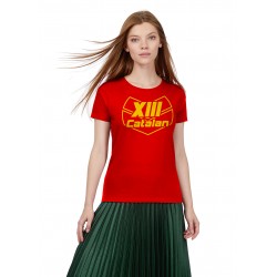 T-shirt femme XIII Catalan - Big Blaz Jaune