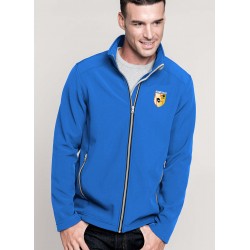 Softshell homme COC Rugby bleu roi