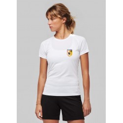 Tshirt sport femme COC Rugby blanc