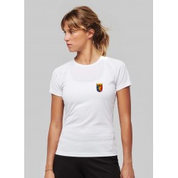 Tshirt sport femme Realmont XIII blanc