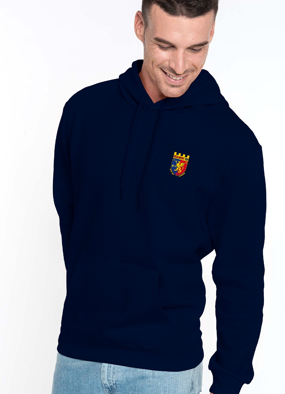 Sweat capuche homme Realmont XIII marine