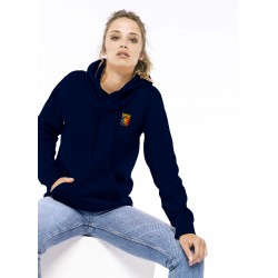 Sweat capuche femme Realmont XIII marine