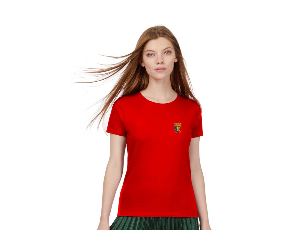 Tshirt femme Realmont XIII rouge