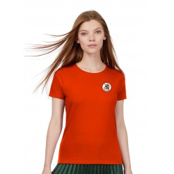 T-shirt femme Ocriers du Pays d'Apt orange