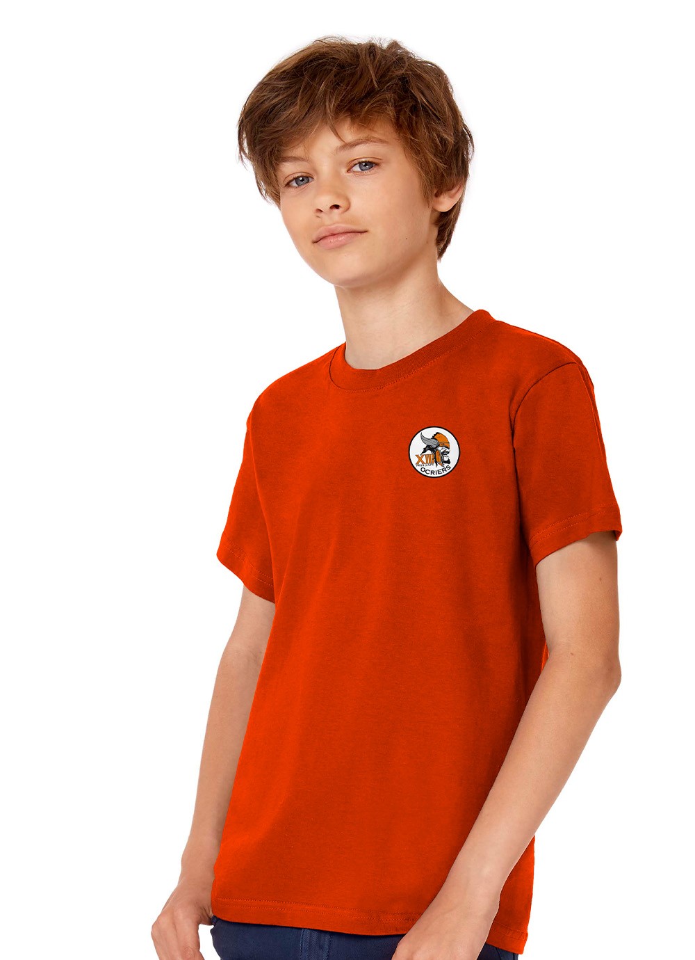 Tshirt enfant Ocriers du Pays d'Apt orange