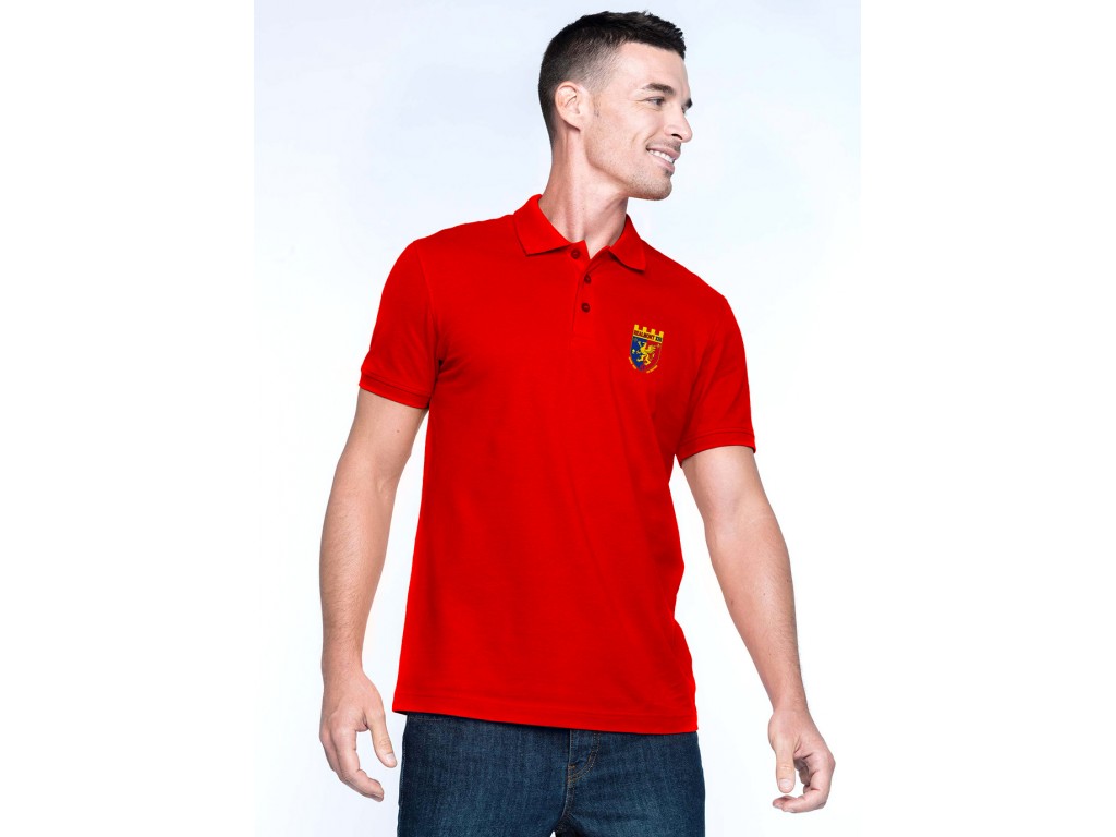 Polo homme Realmont XIII rouge