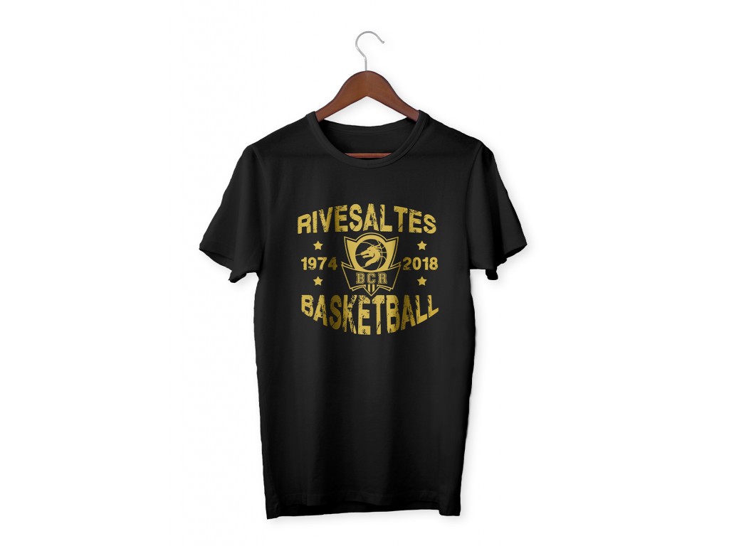 Tshirt homme Basket Club Rivesaltes Collector 2018