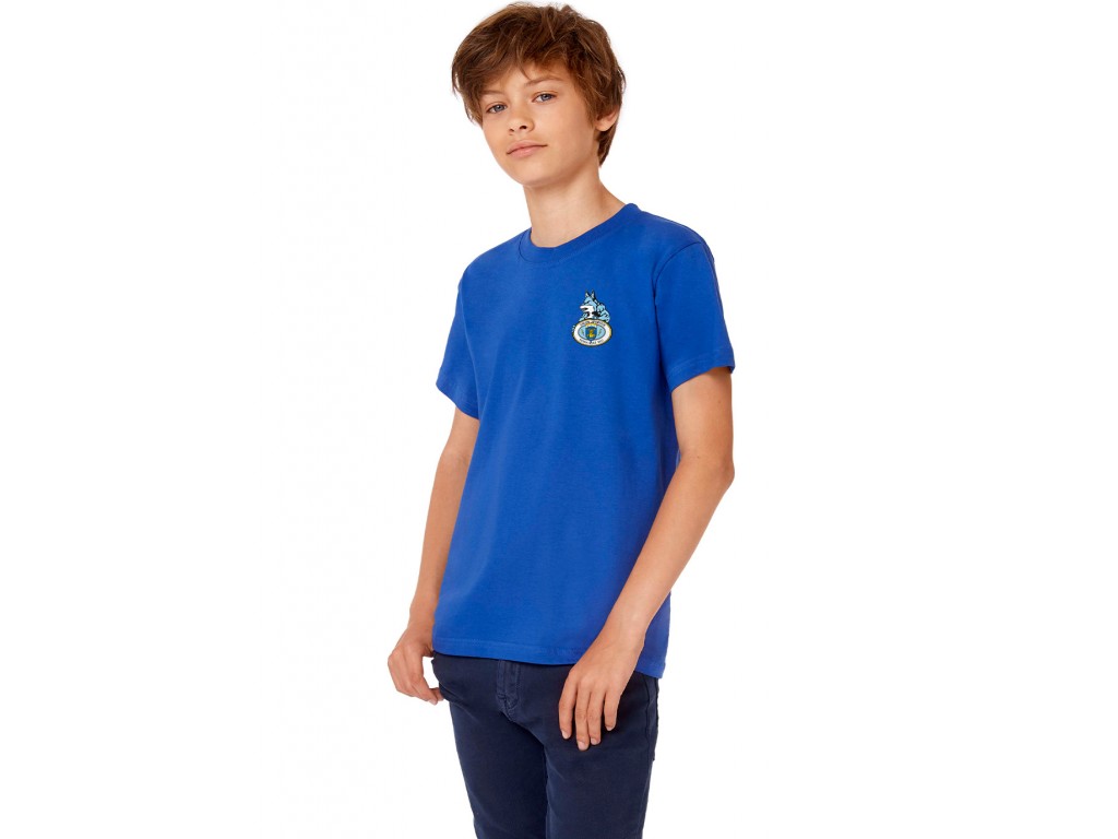 T-shirt enfant Carl Entraigues XIII bleu roi