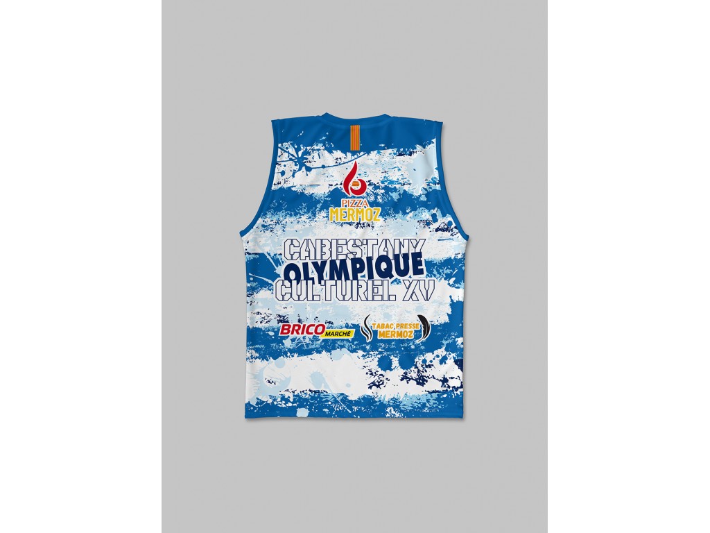 Débardeur Beach 2023-2024 Association des Joueurs du COC XV dos