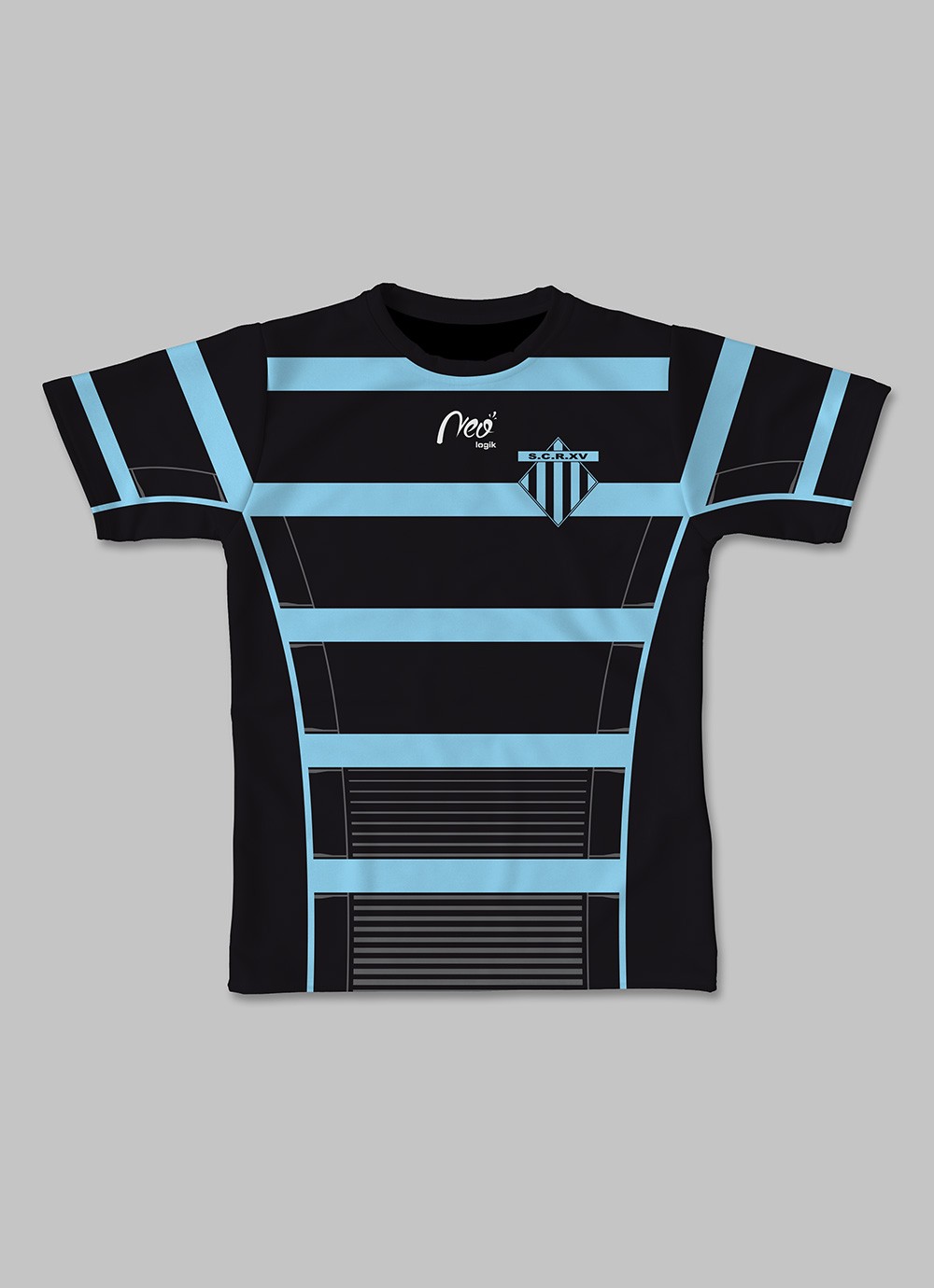 Maillot Effective Salanque Côte Radieuse XV 2019-2020 Rucking