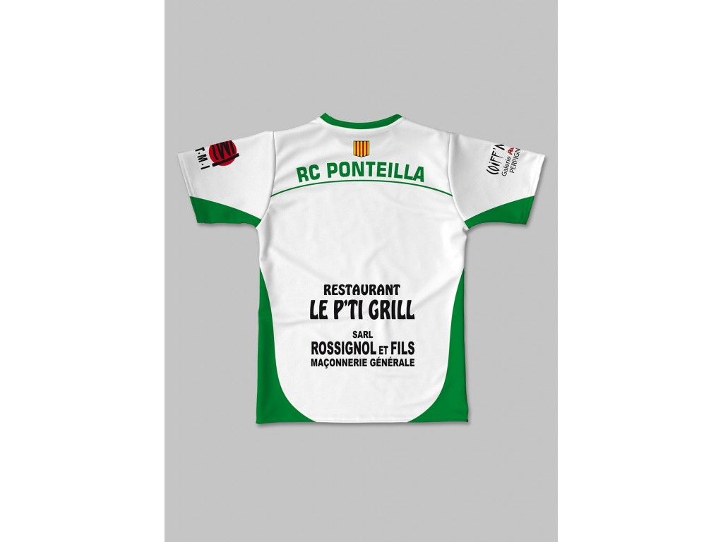 Maillot de match RC Ponteilla finale 2014-2015