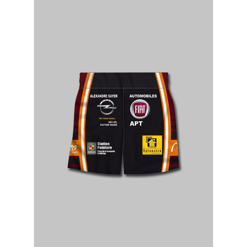 Short de match Ocriers du Pays d'Apt 2018-2019 dos Short de match Ocriers du Pays d'Apt 2018-2019 dos