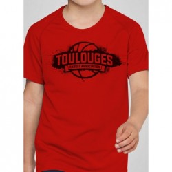 Tshirt sport enfant Toulouges Basket Association Playground