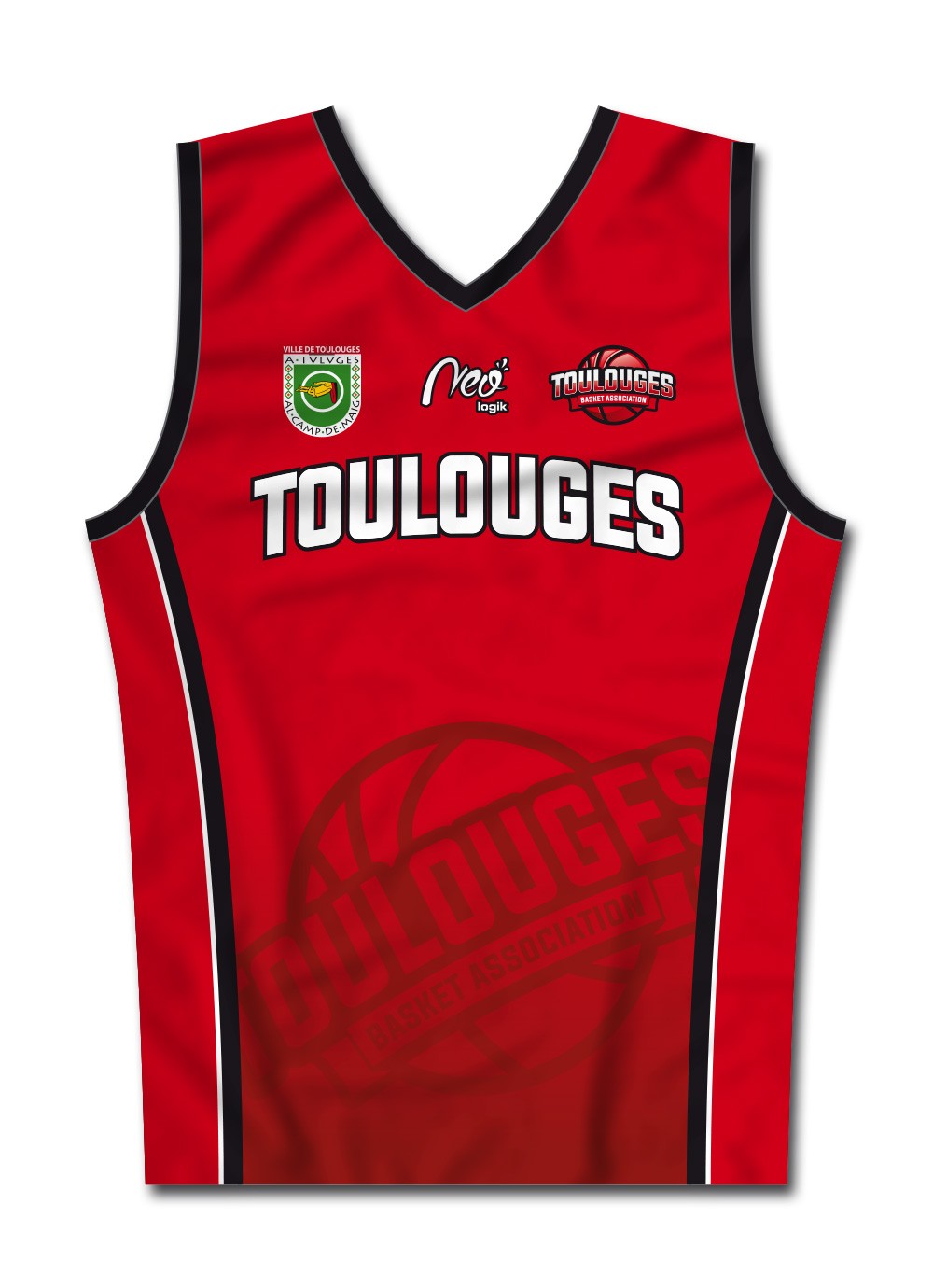 Débardeur basket homme Toulouges Basket Association 2020-2021
